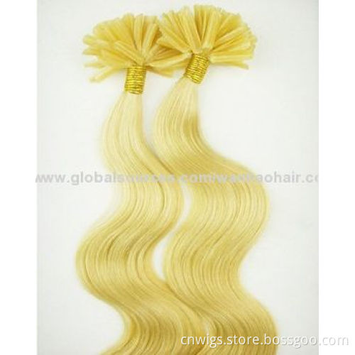Prebonded Italian Keratin U-tip Remy Human Hair Extensions
